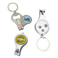 Nail Clipper With Bottle Opener Keychain